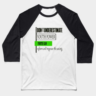 Youth day t-shirt design 2023 Baseball T-Shirt